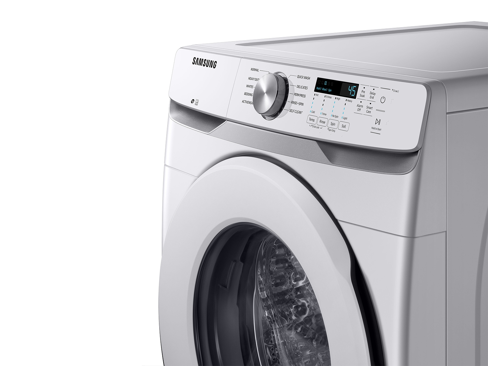 4.5 cu. ft. Front Load Washer with Vibration Reduction Technology+ in White Washers