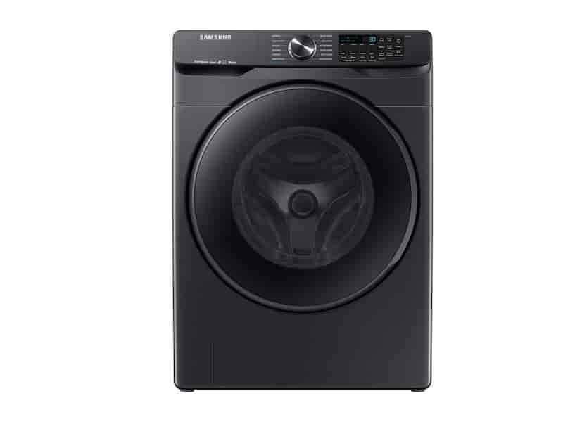 5.0 cu. ft. Smart Front Load Washer with Super Speed in Black Stainless Steel