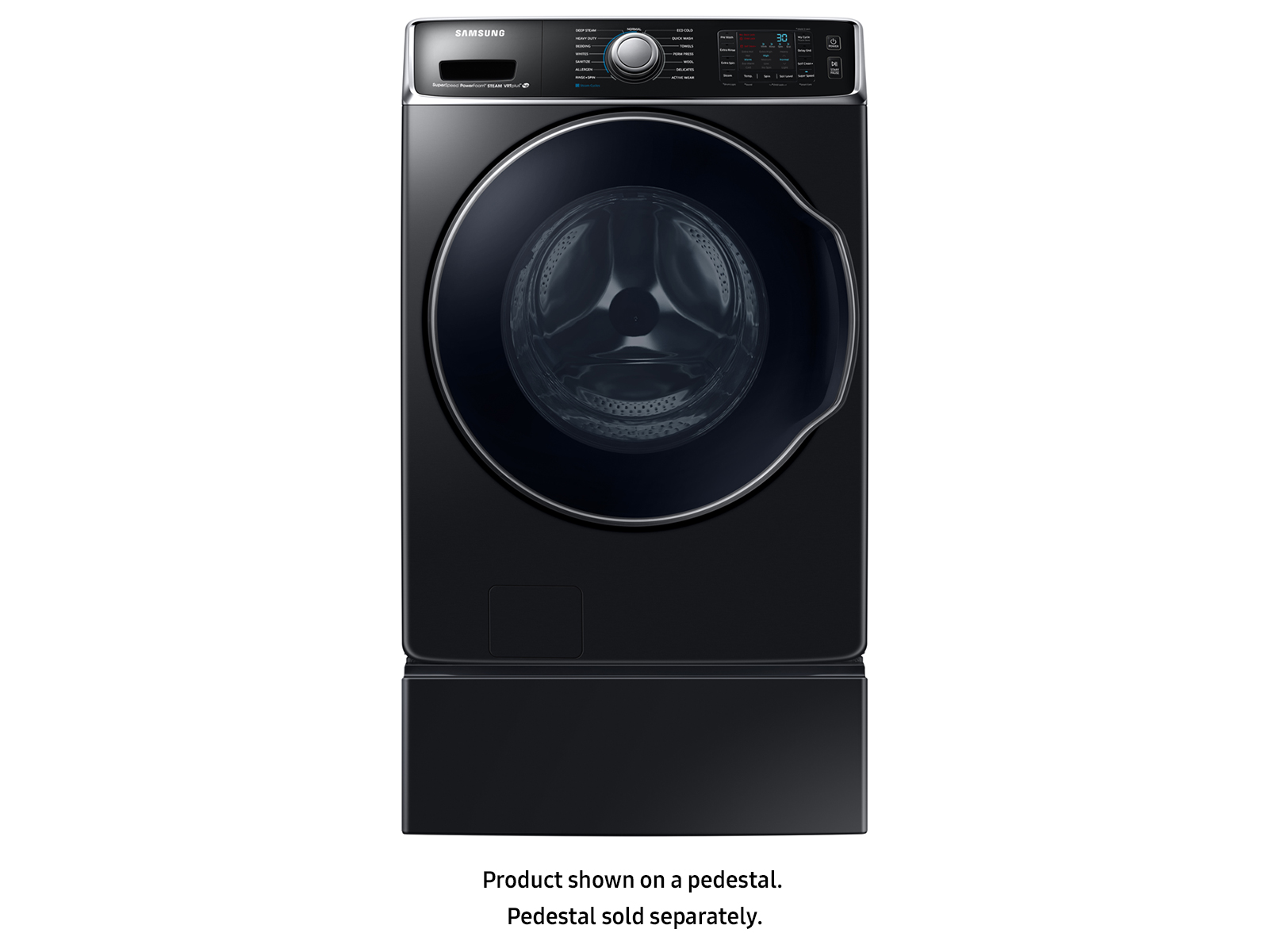 Thumbnail image of 5.6 cu. ft. Front Load Washer with SuperSpeed in Black Stainless Steel