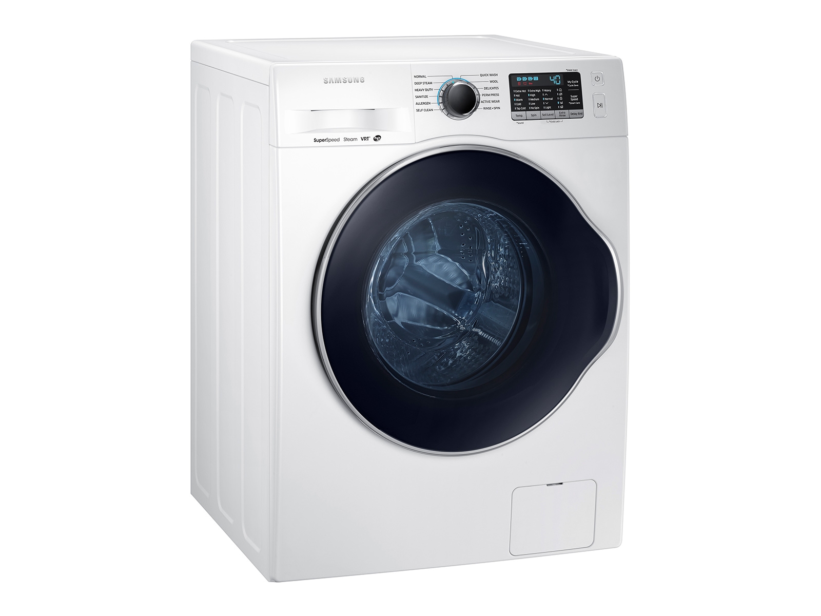Model: WW22K6800AW | Samsung WW6800 2.2 cu. ft. 24" Front Load Washer with Super Speed