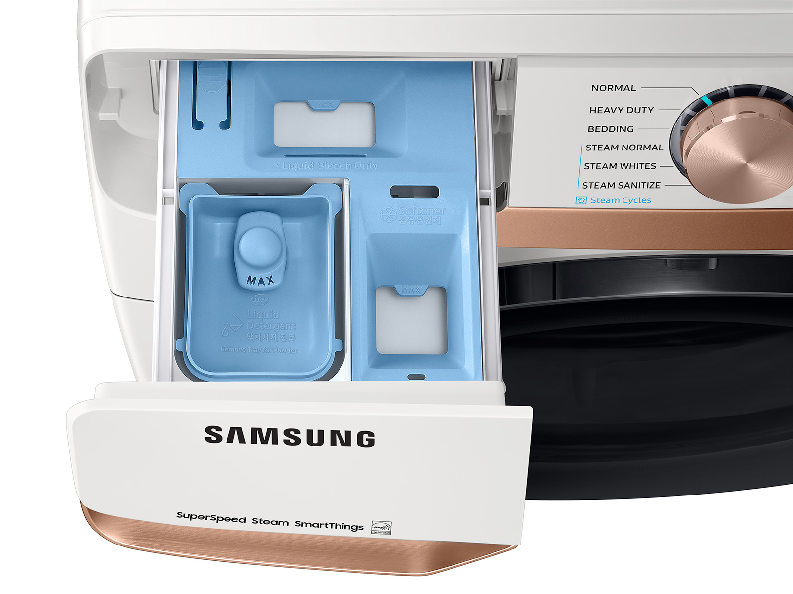 WF7500 AddWash  Samsung 27 5.0 cu. ft. Front Load Washer - White,  WF50K7500AW [RETIRED]