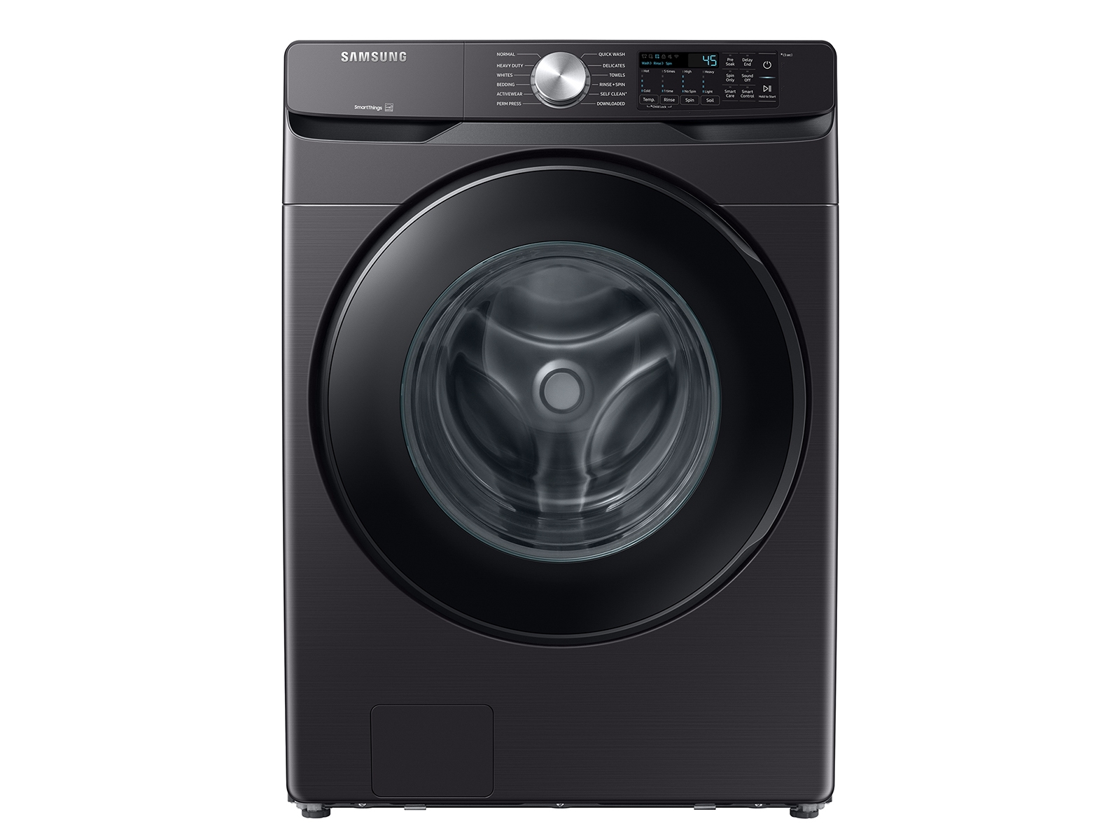 Thumbnail image of 5.1 cu. ft. Extra-Large Capacity Smart Front Load Washer with Vibration Reduction Technology+ in Brushed Black