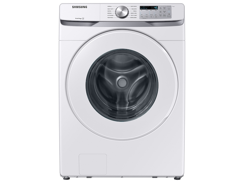 5.1 cu. ft. Extra-Large Capacity Smart Front Load Washer with Vibration Reduction Technology+ in White