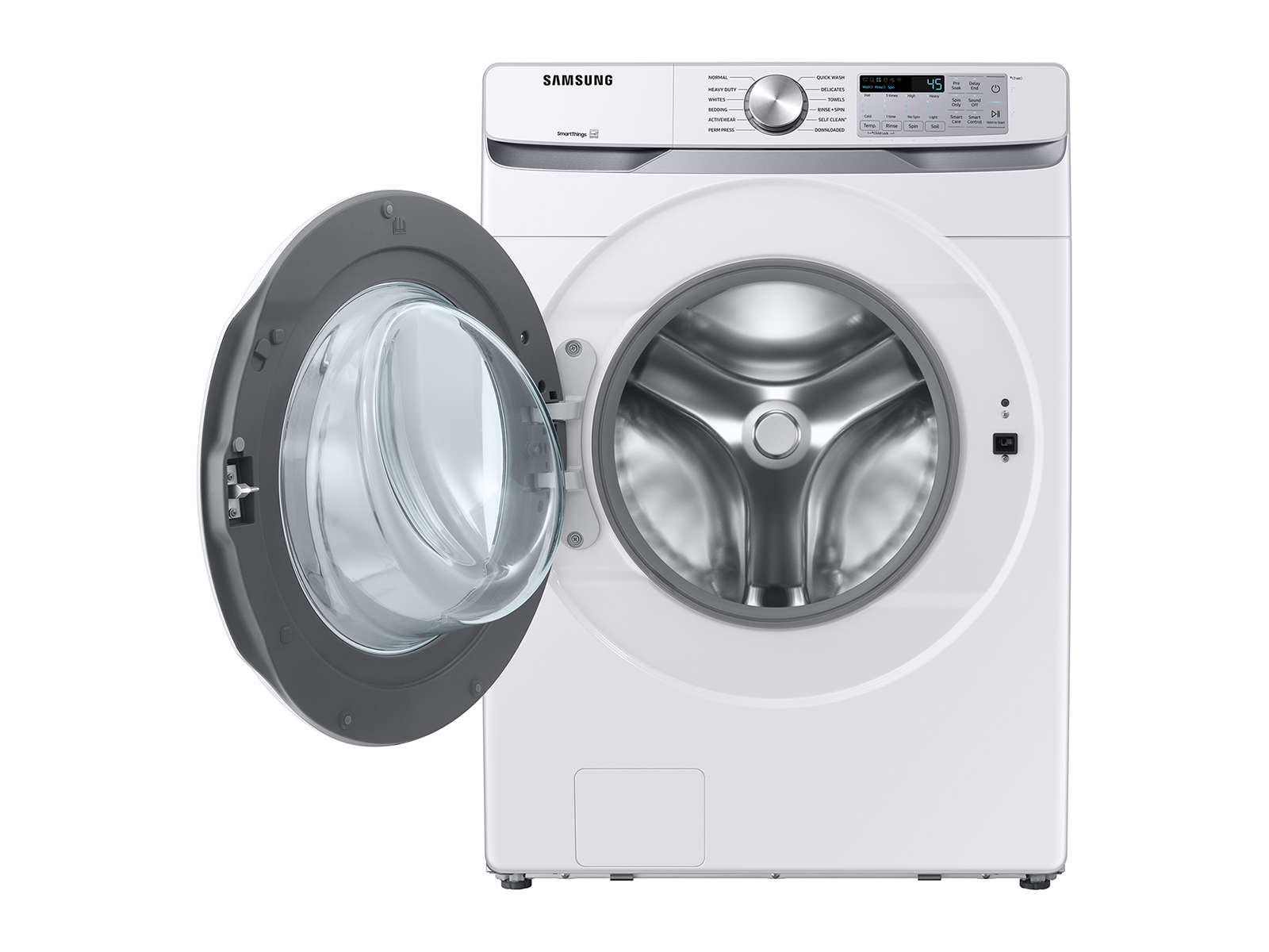 5.1 cu. ft. Extra-Large Capacity Smart Front Load Washer in White
