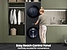 Thumbnail image of Bespoke 4.6 cu. ft. AI Laundry Hub™ Large Capacity Single Unit Washer with Flex Auto Dispense System and 7.6 cu. ft. Electric Dryer in Brushed Black