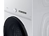 Thumbnail image of Bespoke 4.6 cu. ft. AI Laundry Hub™ Large Capacity Single Unit Washer with Steam Wash and 7.6 cu. ft. Electric Dryer in White