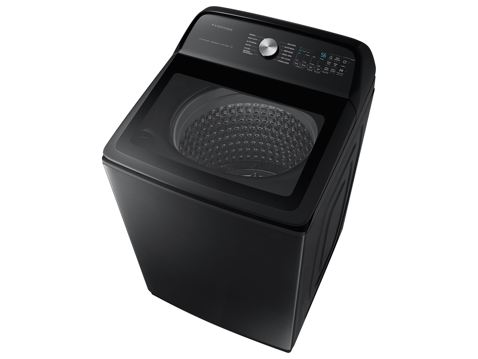 Thumbnail image of 5.2 cu. ft. Large Capacity Smart Top Load Washer with Super Speed Wash in Brushed Black