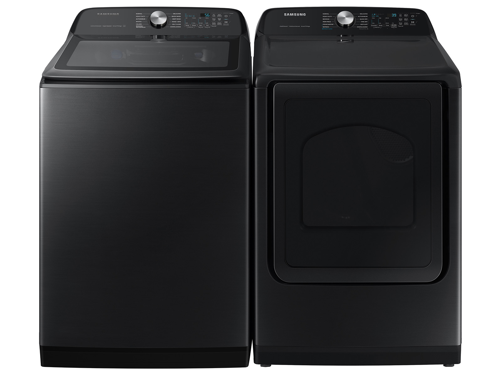 Thumbnail image of 5.2 cu. ft. Large Capacity Smart Top Load Washer with Super Speed Wash in Brushed Black