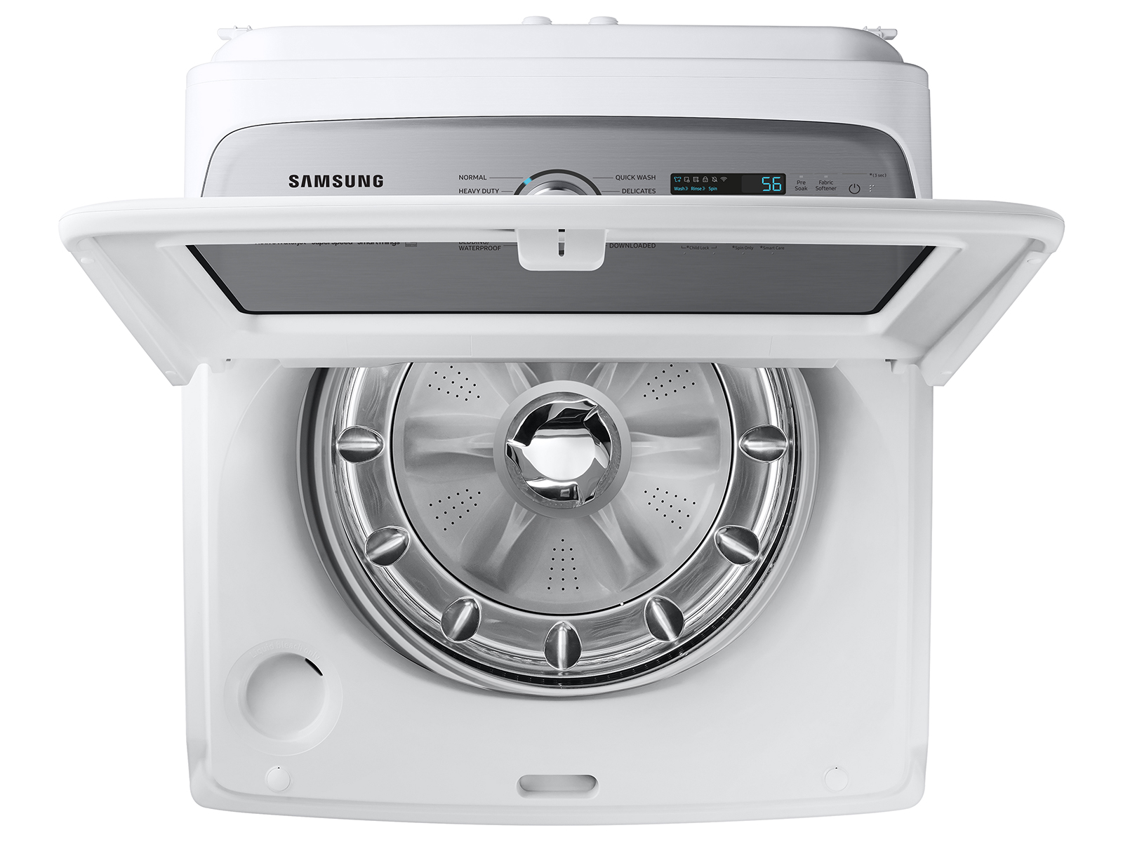 Thumbnail image of 5.1 cu. ft. Smart Top Load Washer with ActiveWave™ Agitator and Super Speed Wash in White