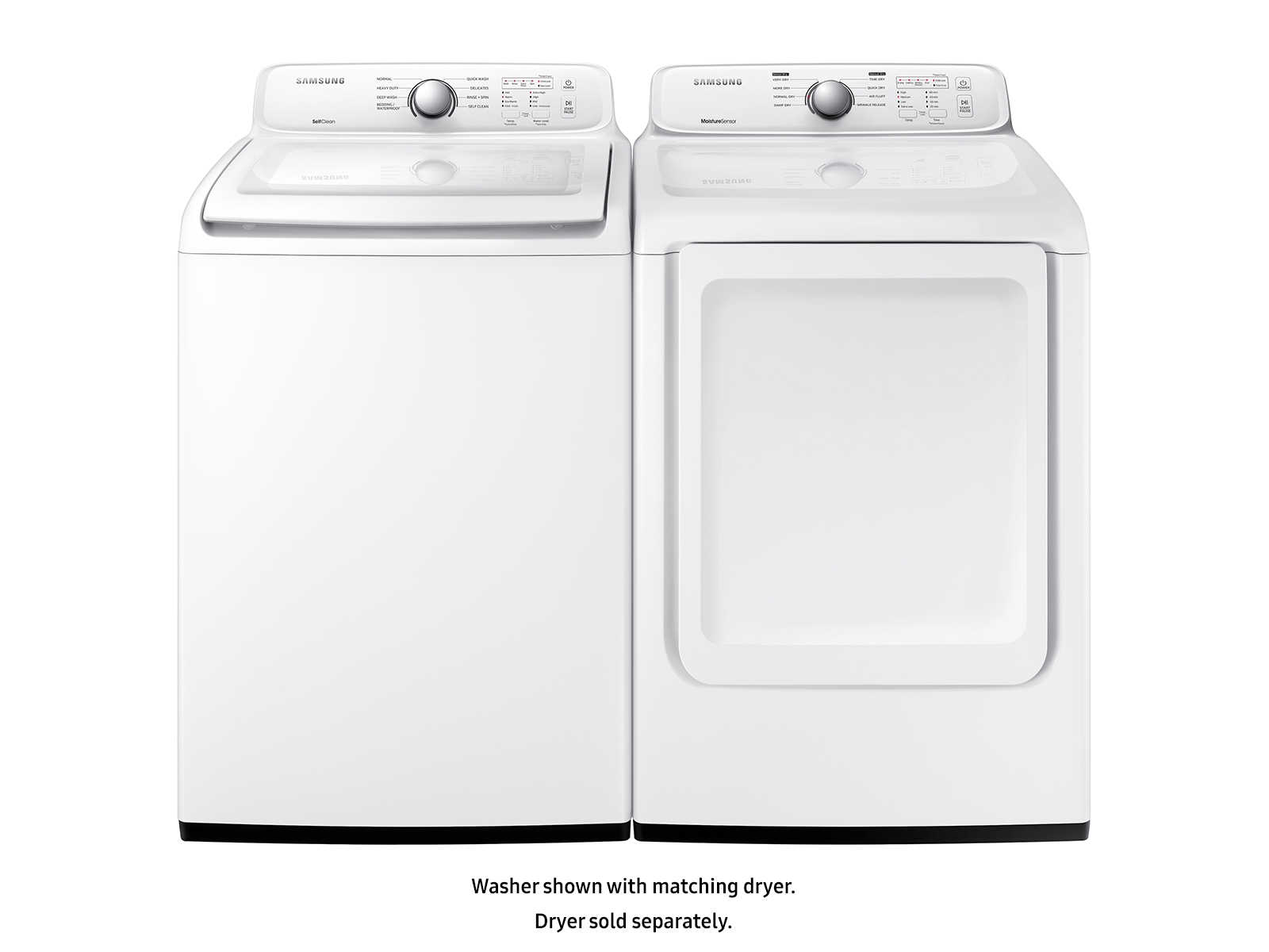 4.5 cu. ft. Top Load Washer with Self Clean in White Washer