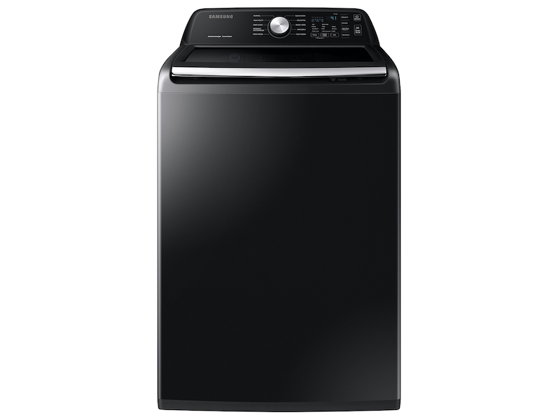 4.5 cu. ft. Capacity Top Load Washer with Active WaterJet in Brushed Black