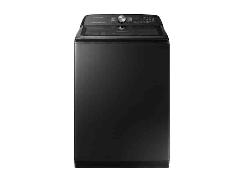 5.0 cu. ft. Top Load Washer with Super Speed in Black Stainless Steel