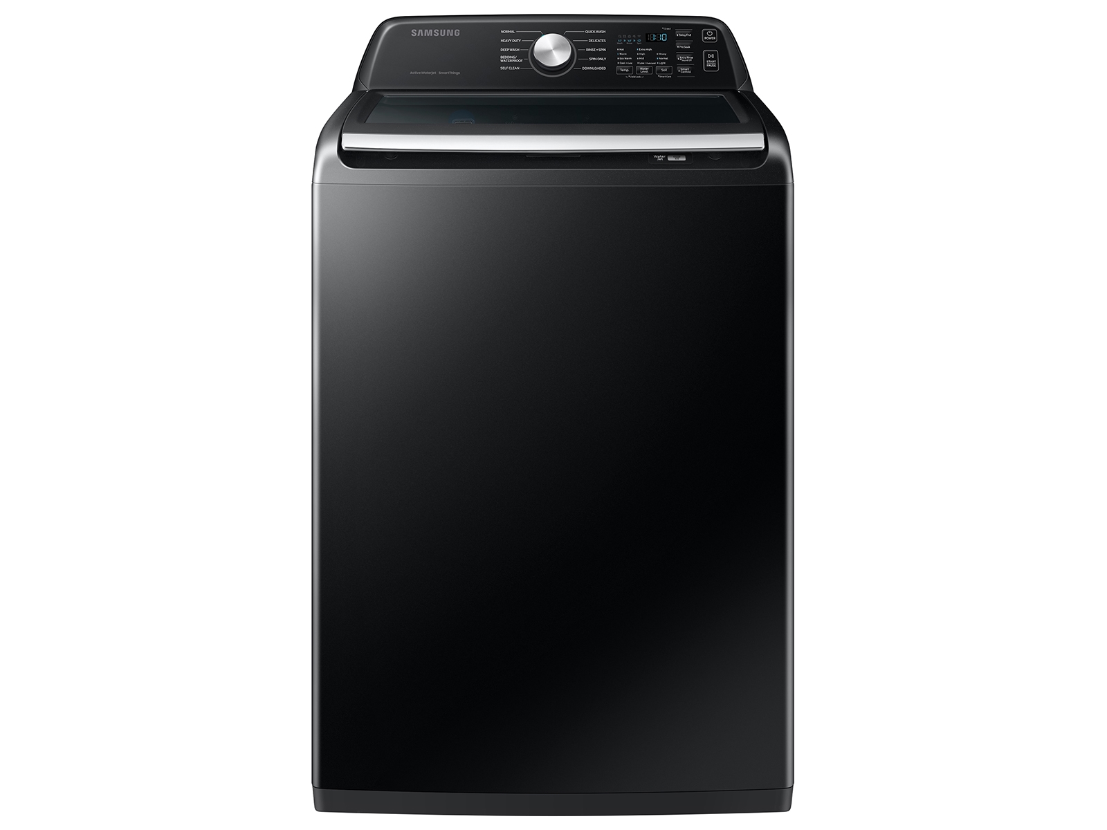 Thumbnail image of 4.7 cu. ft. Large Capacity Smart Top Load Washer with Active WaterJet in Brushed Black