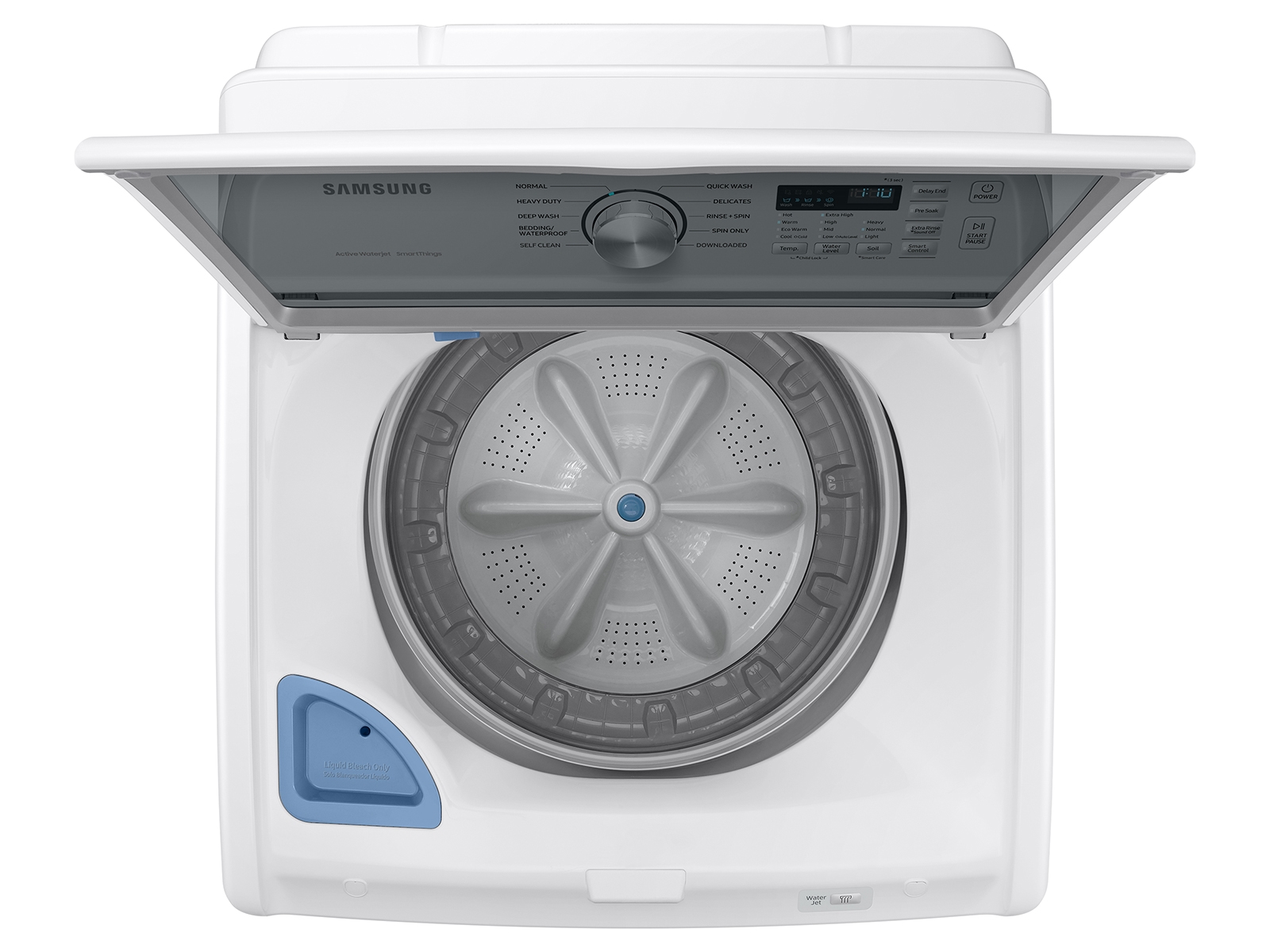 Thumbnail image of 4.6 cu. ft. Large Capacity Smart Top Load Washer with ActiveWave&trade; Agitator and Active WaterJet in White
