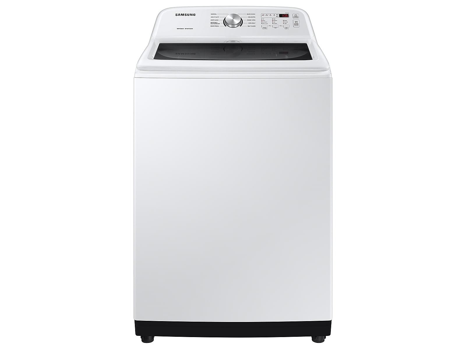 Samsung 5.0 cu. ft. Large Capacity Top Load Washer with Deep Fill and EZ Access Tub in White(WA50B5100AW/US)