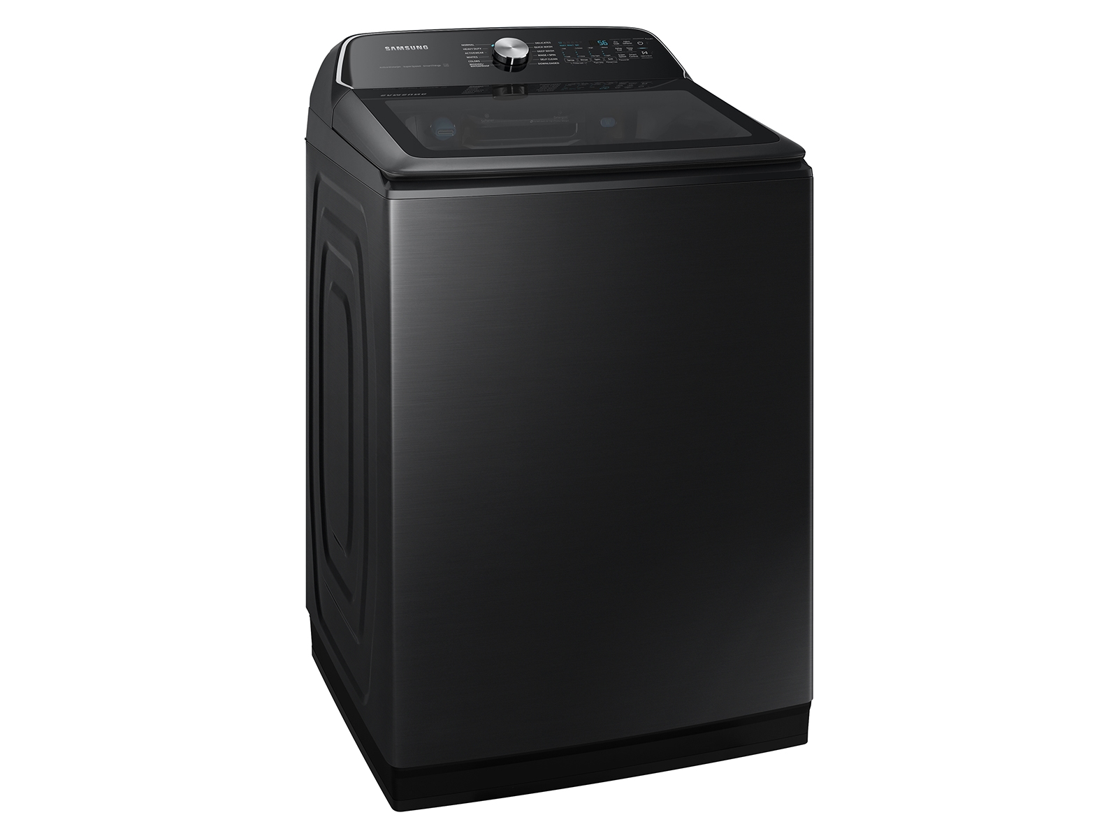 Thumbnail image of 5.4 cu. ft. Extra-Large Capacity Smart Top Load Washer with ActiveWave&trade; Agitator and Super Speed Wash in Brushed Black