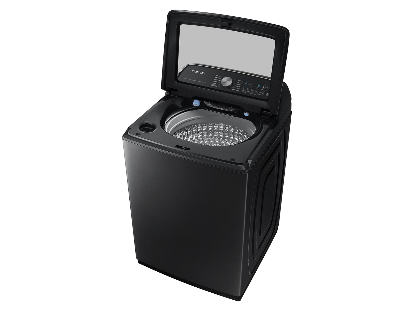Thumbnail image of 5.4 cu. ft. Extra-Large Capacity Smart Top Load Washer with ActiveWave&trade; Agitator and Super Speed Wash in Brushed Black