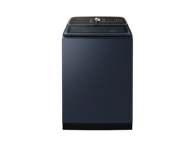 5.4 cu. ft. Smart Top Load Washer with Pet Hair Remover Setting in Navy