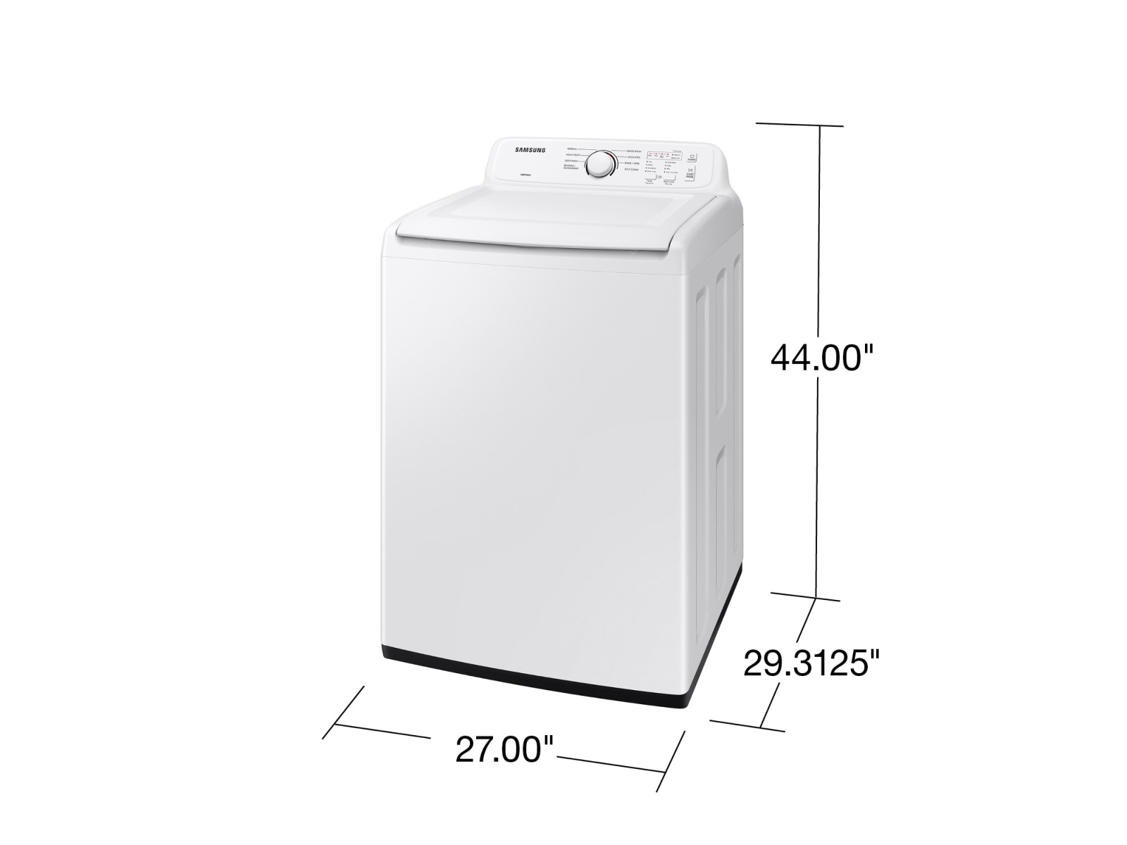 Rent to Own GE Appliances Space Saving 3.0 cu. ft. Top Load Washer