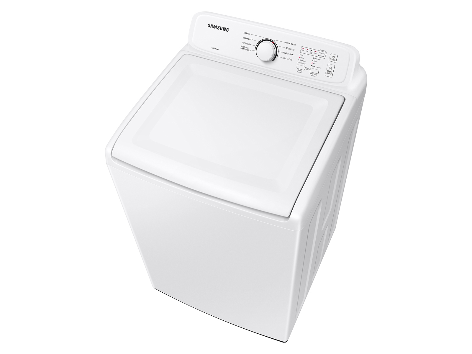 4.1 cu. ft. Capacity Top Load Washer with Soft-Close Lid and 8 Washing  Cycles in White Washers - WA41A3000AW/A4