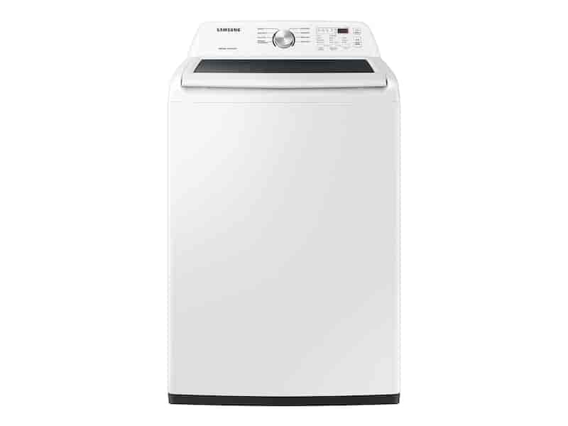 4.4 cu. ft. Top Load Washer with ActiveWave™ Agitator and Soft-Close Lid in White