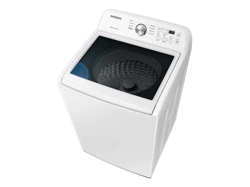 4.4 cu. ft. Top Load Washer with ActiveWave&trade; Agitator and Soft-Close Lid in White