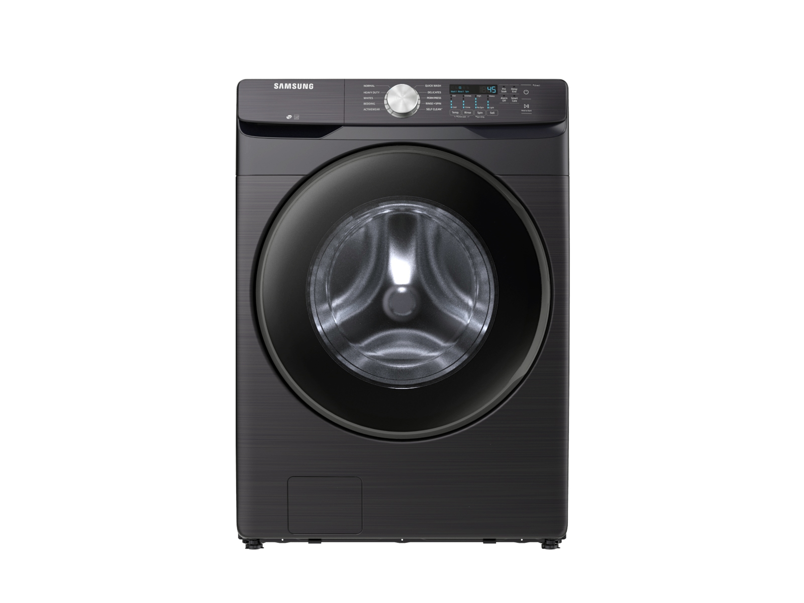Samsung 4.5 Cu. Ft. High Efficiency Stackable Smart Front Load Washer with  Vibration Reduction Technology+ White WF45T6000AW - Best Buy