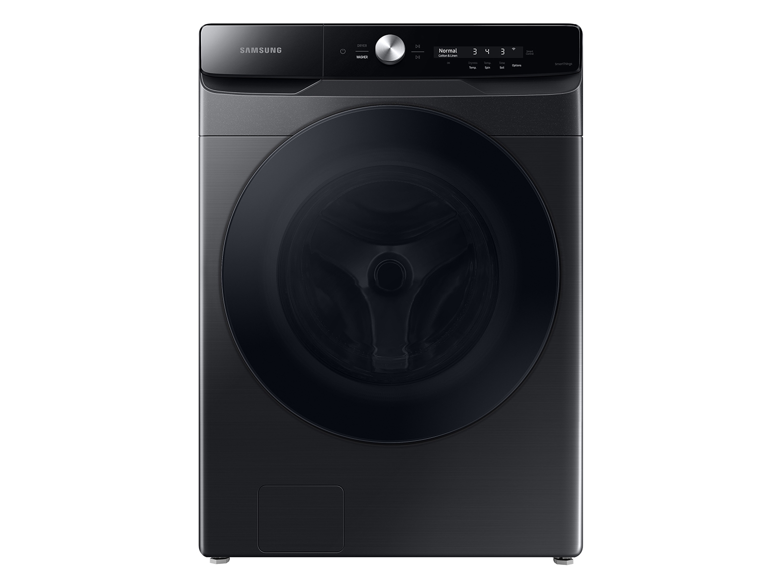 Samsung 5.0 cu. ft. Extra-Large Capacity Smart Dial Front Load Washer with MultiControl™ in Brushed Black(WF50A8600AV/US)