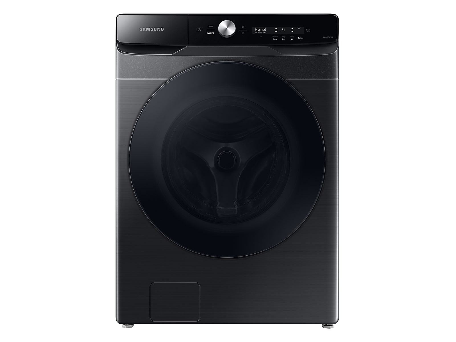 Samsung 5.0 cu. ft. Extra-Large Capacity Smart Dial Front Load Washer with MultiControl™ in Brushed Black(WF50A8600AV/US) photo