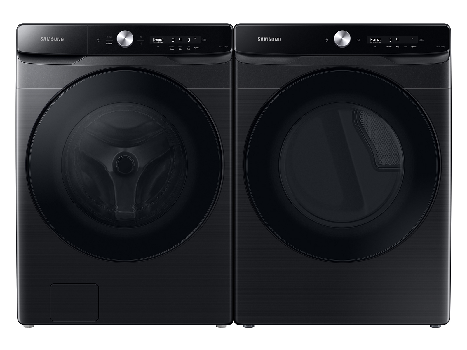 Thumbnail image of 5.0 cu. ft. Extra-Large Capacity Smart Dial Front Load Washer with MultiControl&trade; in Brushed Black
