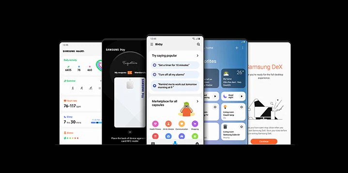 Five different services being run on each device.