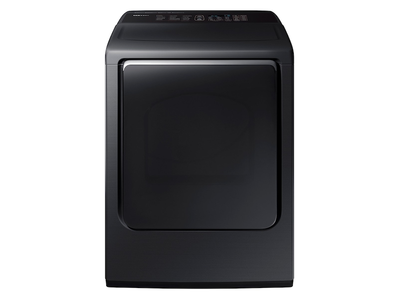 7.4 cu. ft. Electric Dryer with Integrated Touch Controls in Black Stainless Steel
