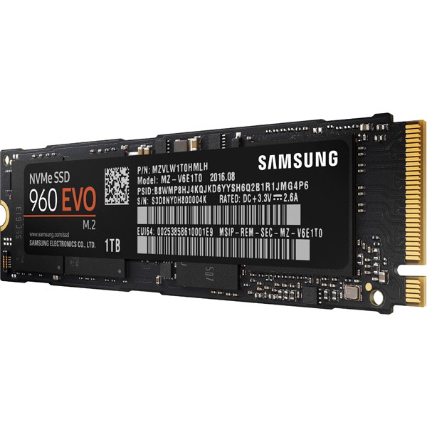 Thumbnail image of SSD 960 EVO NVMe M.2 1TB