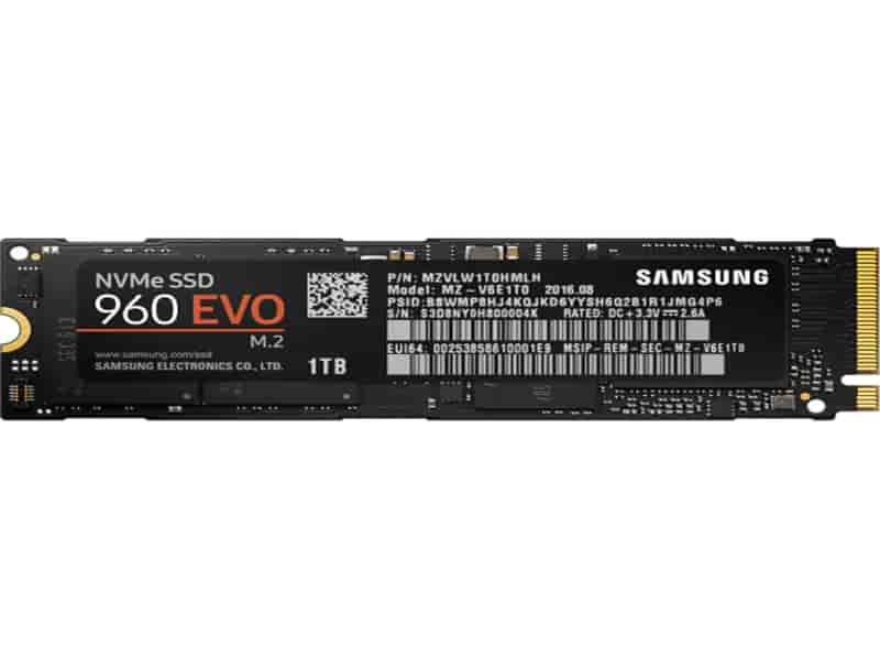 SSD 960 EVO NVMe M.2 1TB