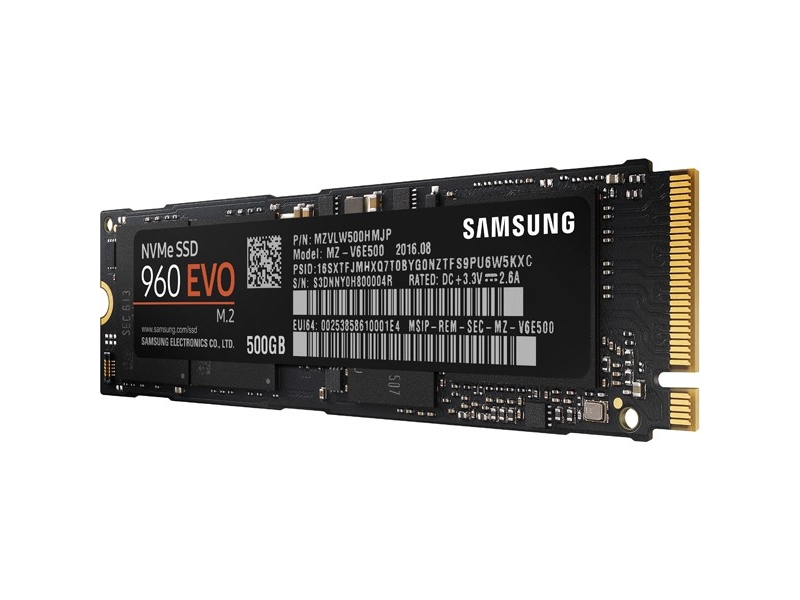 sagging metrisk vækst SSD 960 EVO M.2 500GB Memory & Storage - MZ-V6E500BW | Samsung US