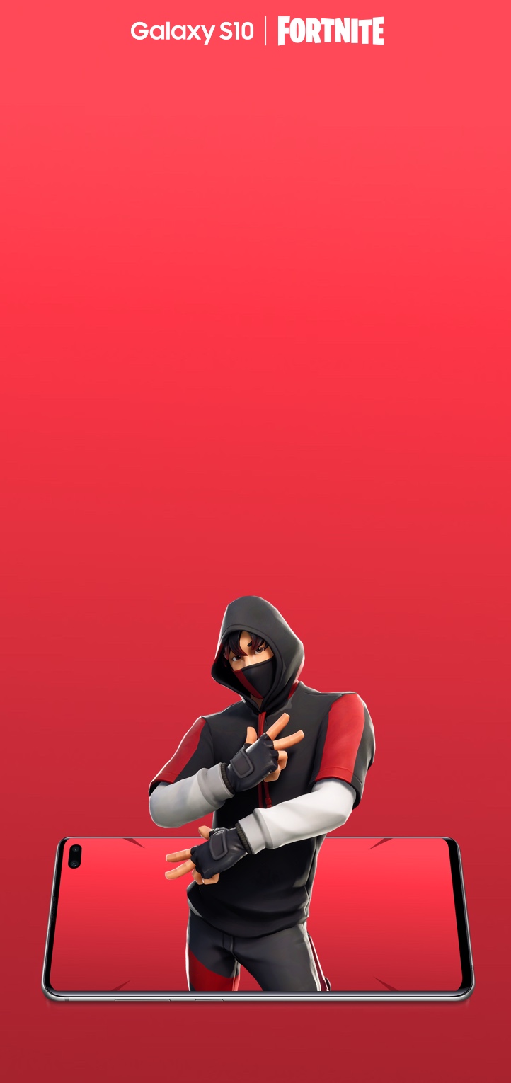 get the new exclusive fortnite galaxy ikonik outfit today - new fortnite galaxy s10