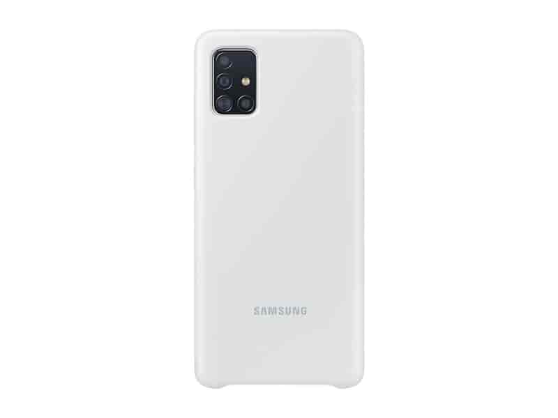 Galaxy A51 LTE Silicone Cover, White