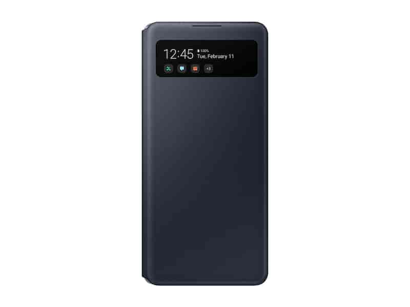 Galaxy S10 Lite S-View Wallet Cover, Black
