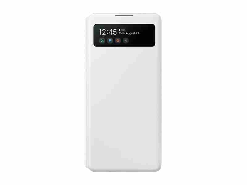 Galaxy S10 Lite S-View Wallet Cover, White