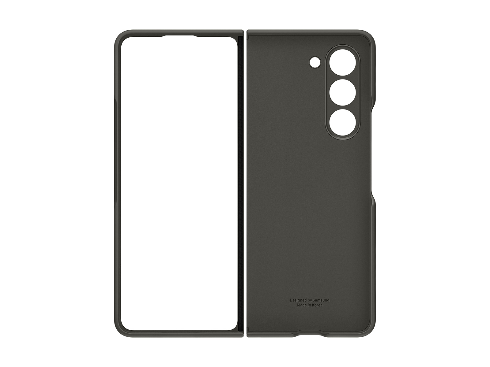 Galaxy Z Fold5 Standing Case with Strap Graphite Mobile