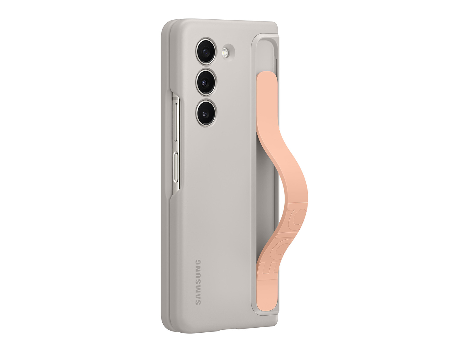 Thumbnail image of Galaxy Z Fold5 Standing Case with Strap, Sand