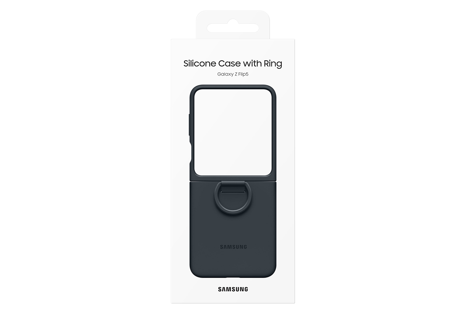 Samsung Silicone Cover w/ Ring Case for Samsung Galaxy Z Flip5