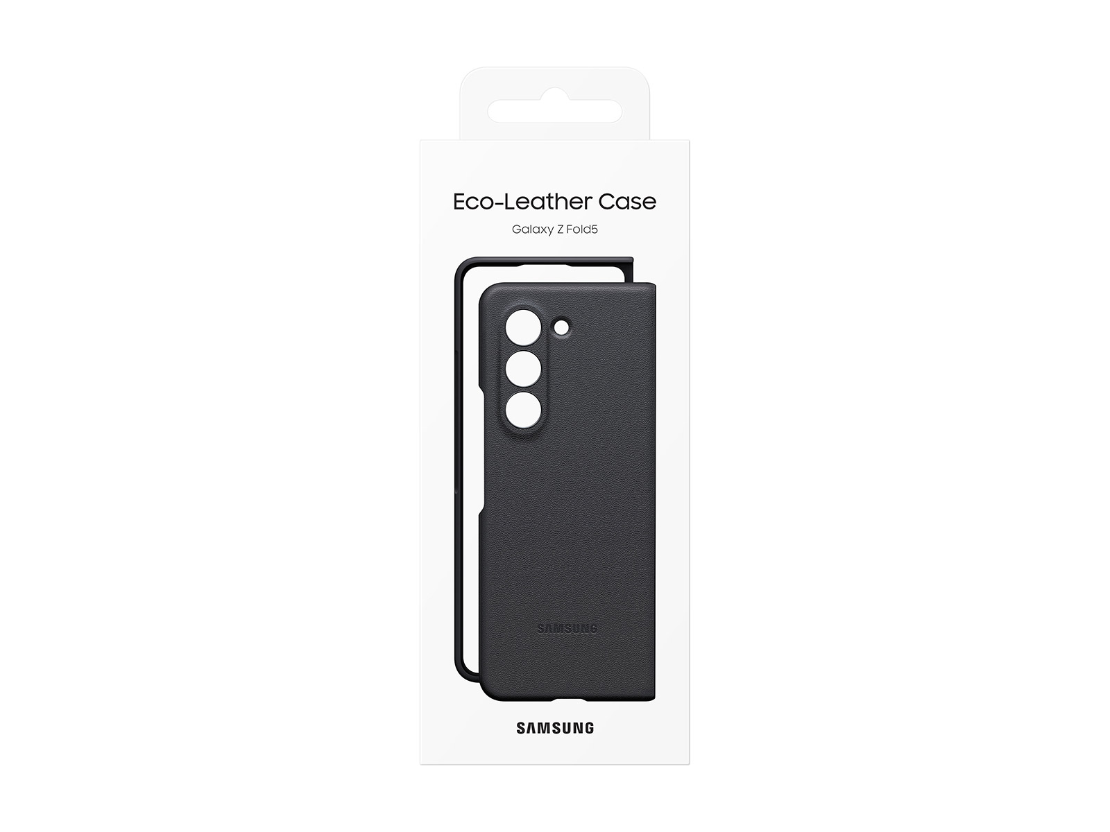 Galaxy Z Fold5 Eco-Leather Case, Graphite Mobile Accessories - EF