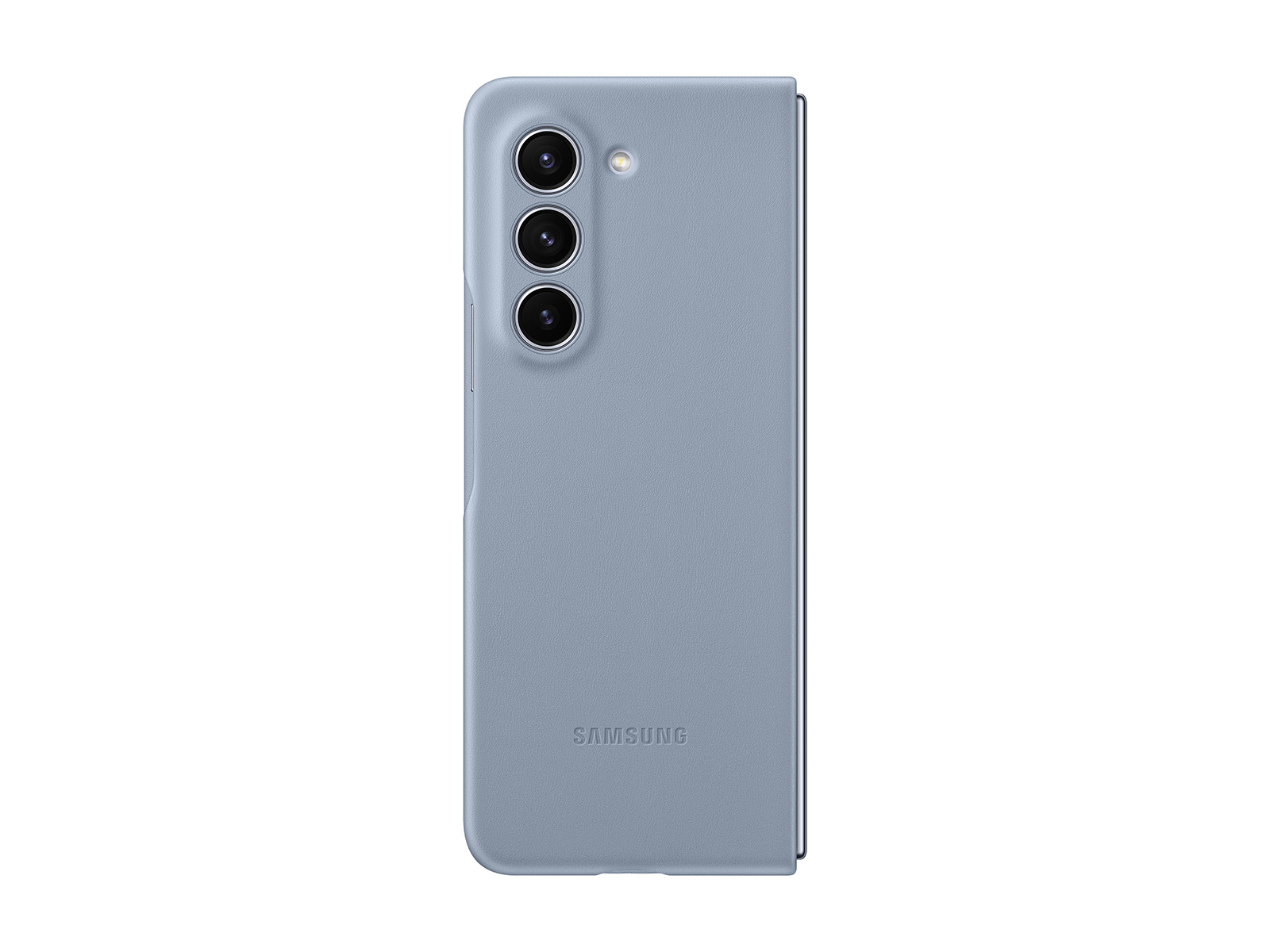 Thumbnail image of Galaxy Z Fold5 Eco-Leather Case, Icy Blue
