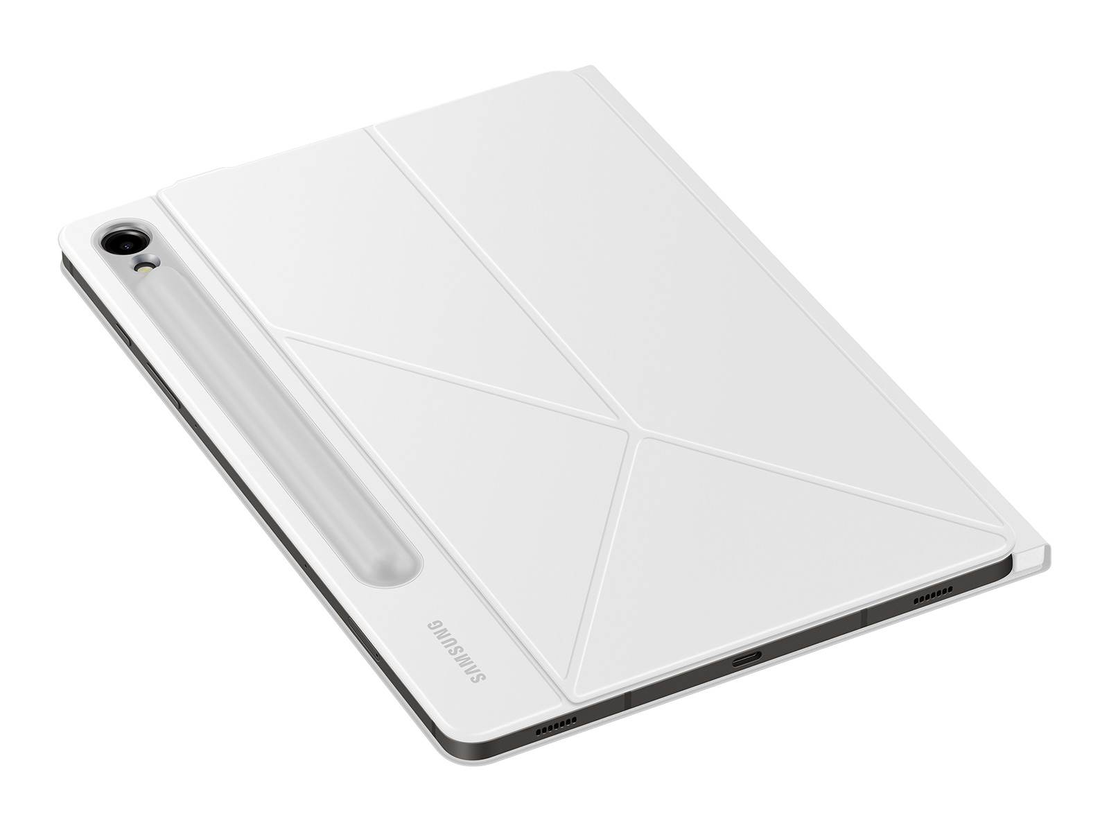 Samsung Smart Book Cover EF-BX710 Blanc (pour Samsung Galaxy Tab S9/S9 FE)  - Etui tablette - Garantie 3 ans LDLC