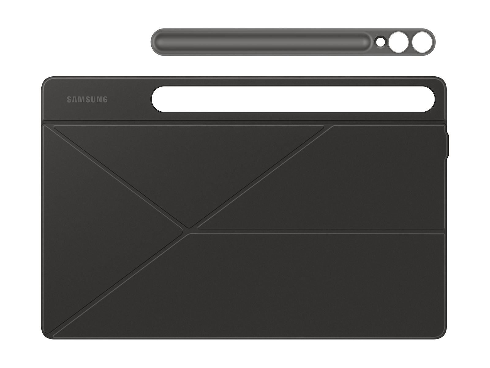 Galaxy Tab S9+ Smart Book Cover, Black Mobile Accessories - EF 