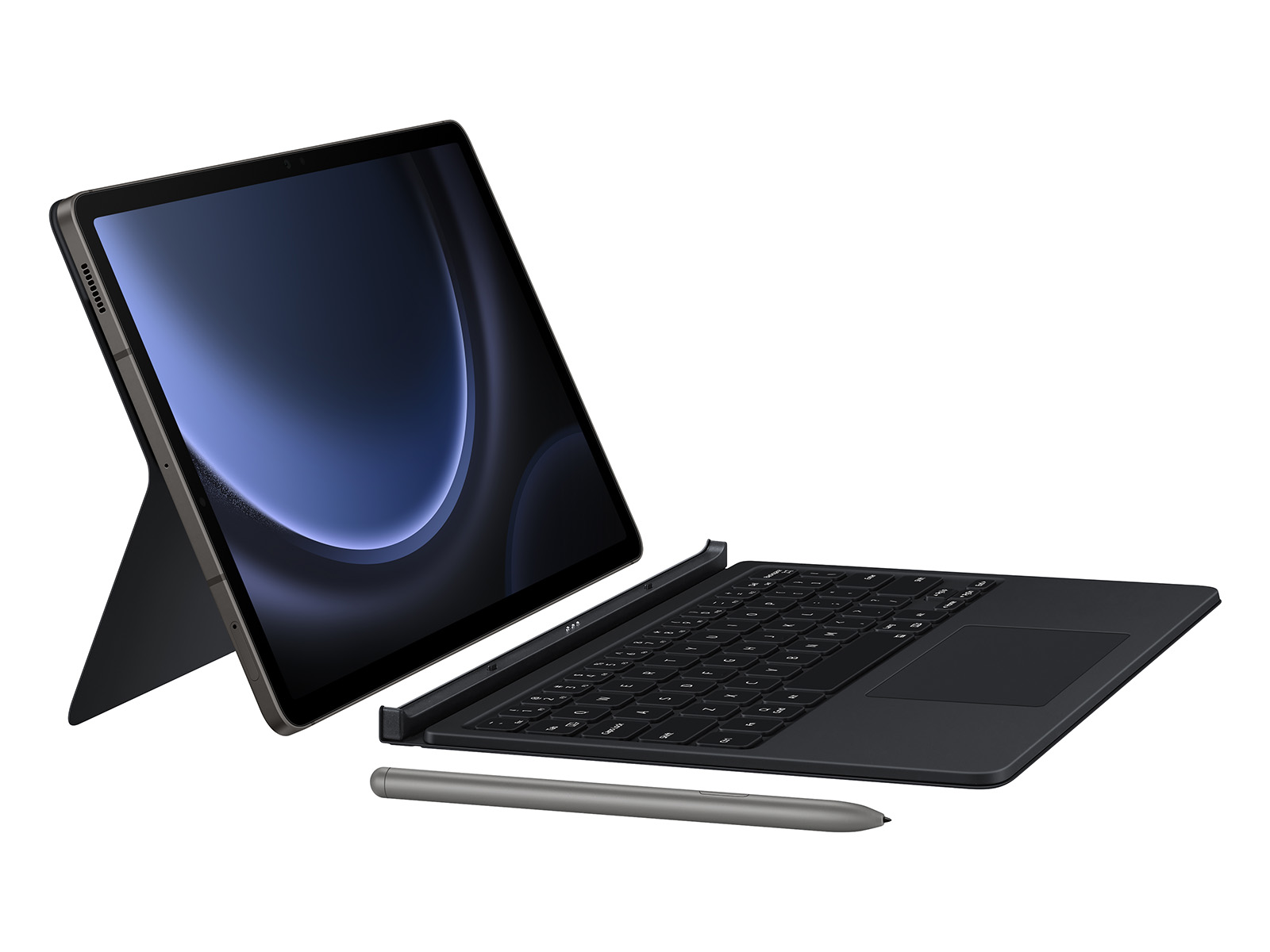 Samsung Estuche con teclado Book Cover Slim para la Tab S9 FE, Tab S9 y Tab  S9 5G