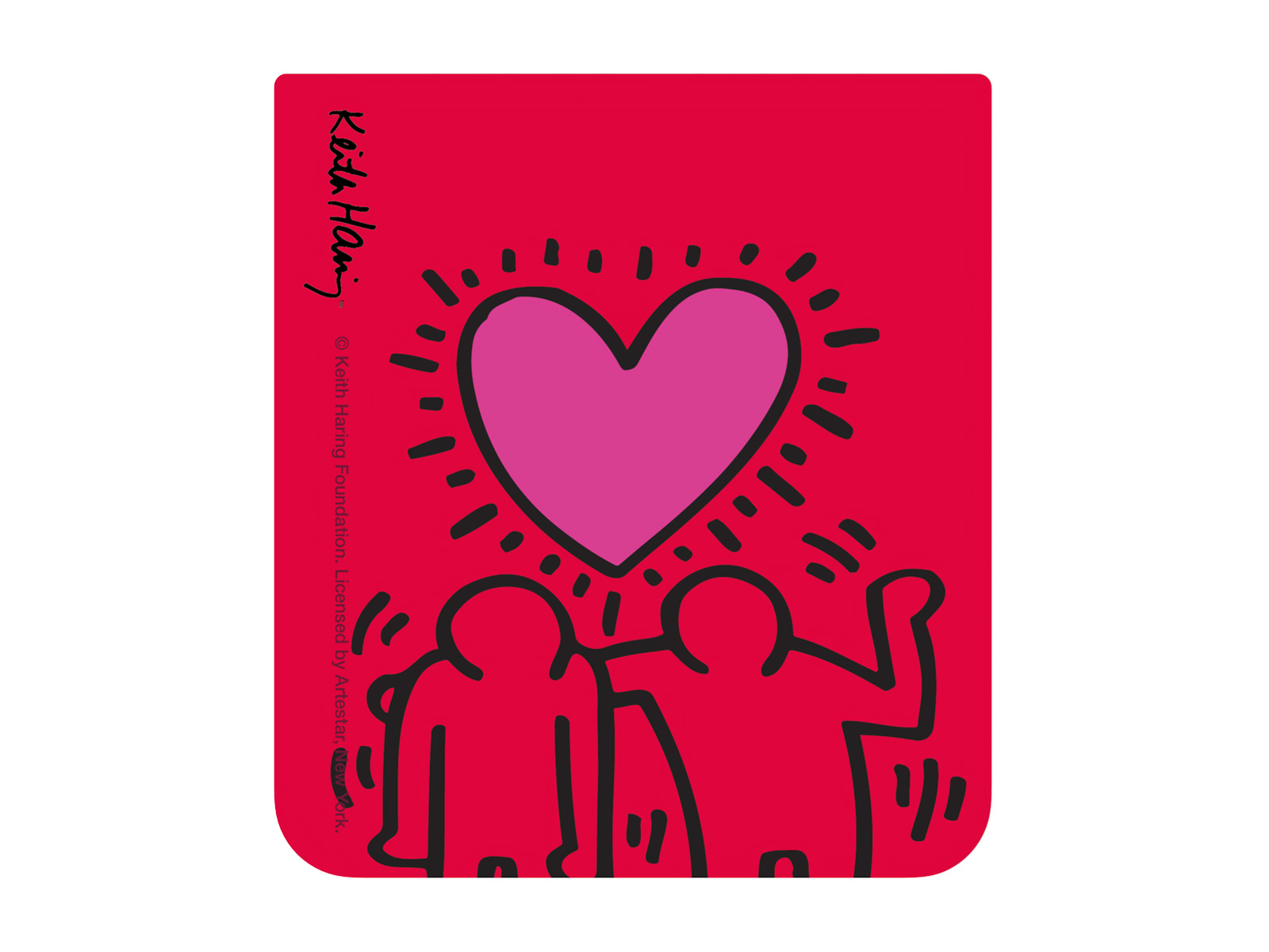 Keith Haring Love Interactive Card