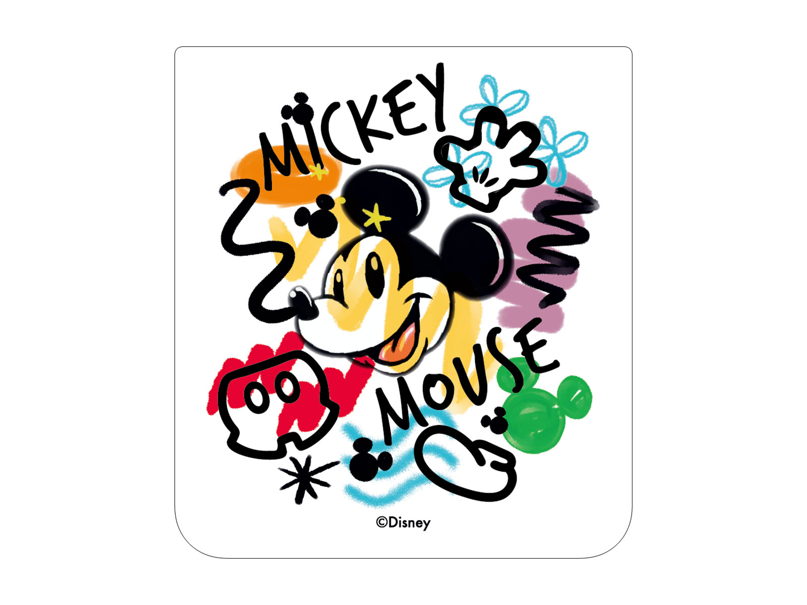 Disney Mickey Mouse Doodle Interactive Card Mobile Accessories -  GP-TOF731HIEJW