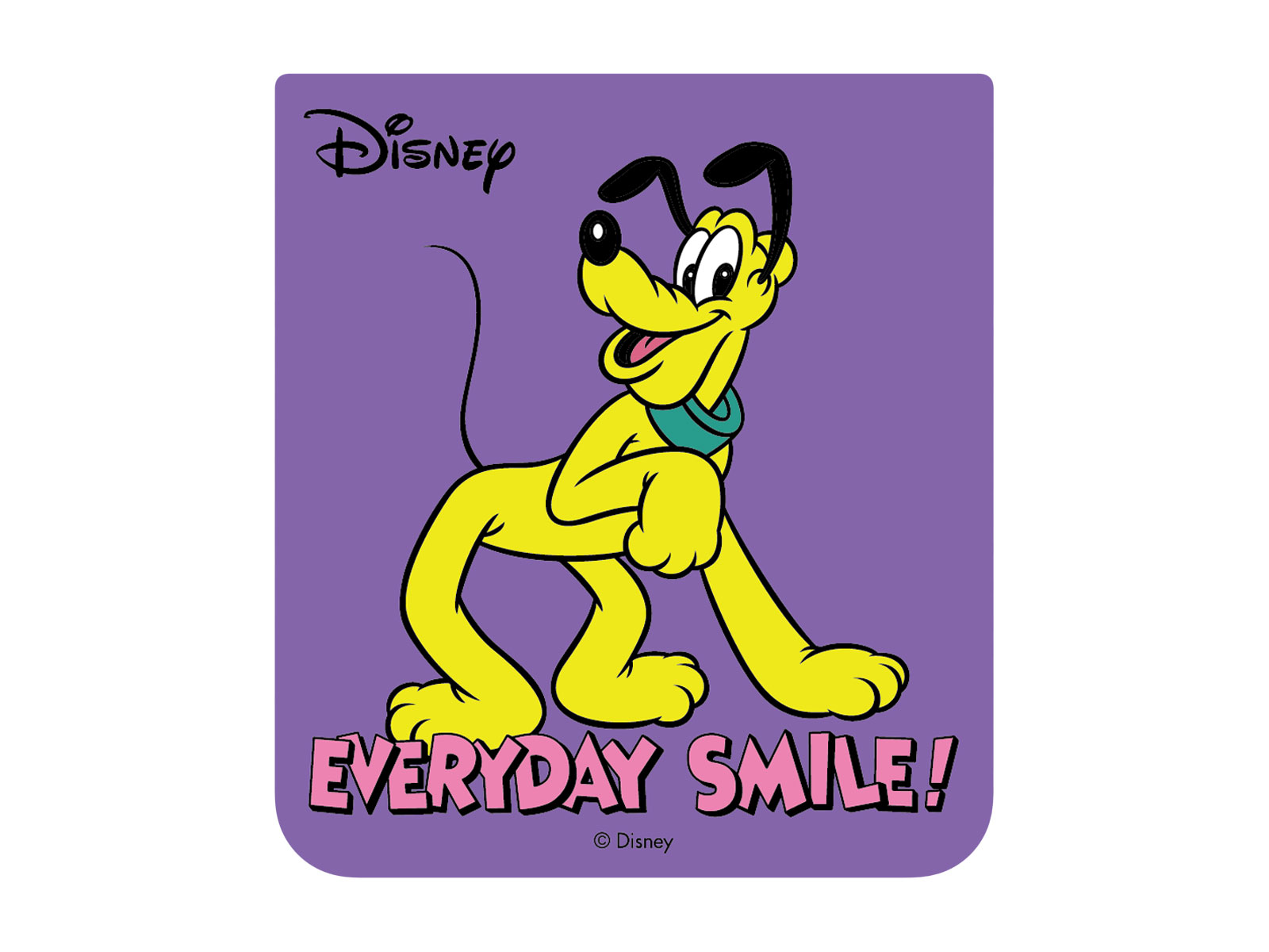 Disney Pluto Purple Interactive Card